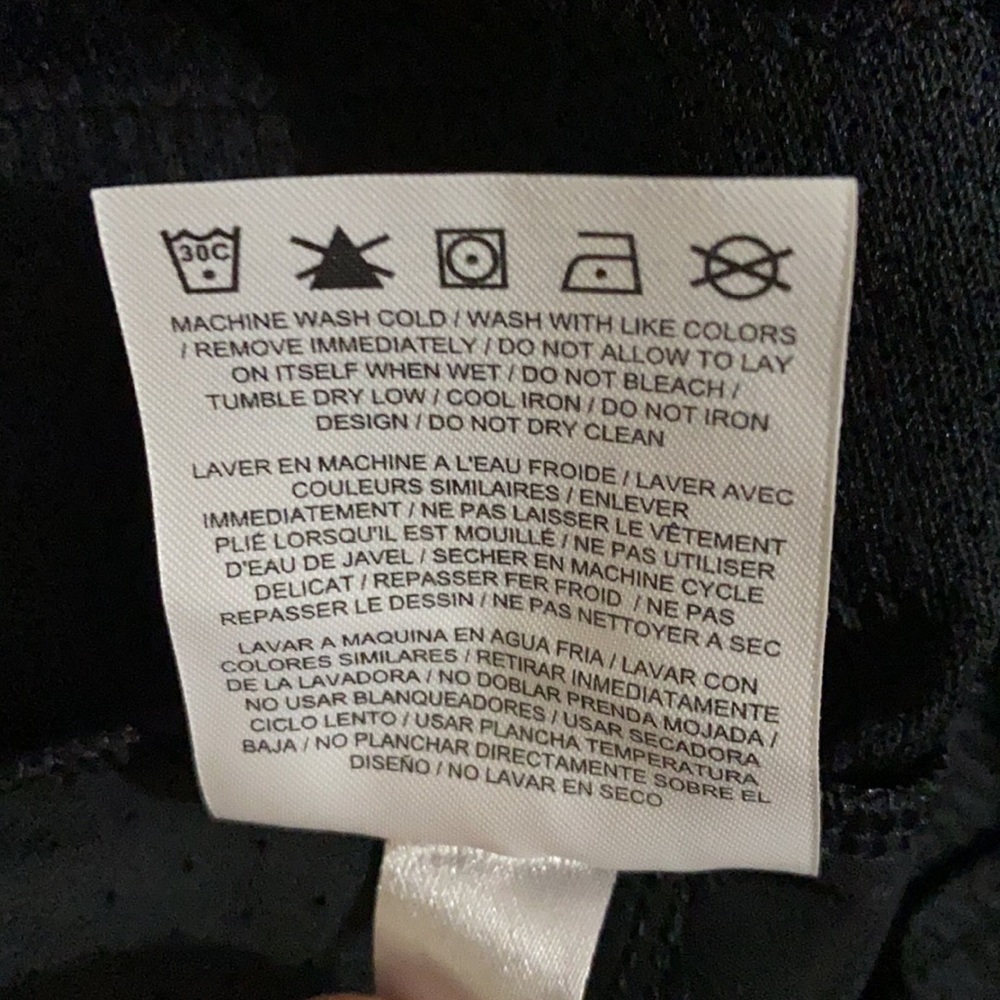 Tall Nike On Field Engineered Black Golf Pants (37” Inseam) (M) - Picture 10 of 11